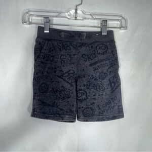 Garanimals Gray Character Print Kids Pull-on  Shorts